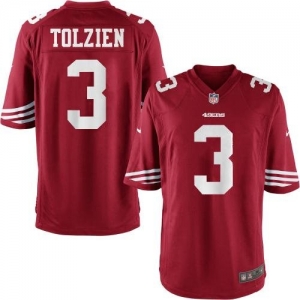 Nike Youth San Francisco 49ers Scott Tolzien Team Color Game Jer