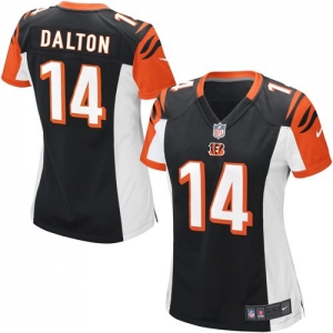 Nike Andy Dalton Cincinnati Bengals Women's Game Jersey - Black