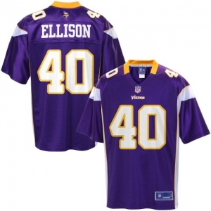 Pro Line Men's Minnesota Vikings Rhett Ellison Team Color Jersey