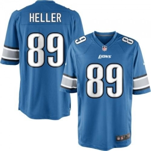 Nike Youth Detroit Lions Will Heller Team Color Game Jersey