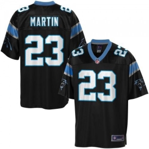 Pro Line Men's Carolina Panthers Sherrod Martin Team Color Jerse