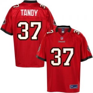 Pro Line Men's Tampa Bay Buccaneers Keith Tandy Team Color Jerse