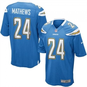 Nike San Diego Chargers Ryan Mathews Game Alternate Jersey