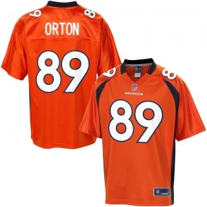 Pro Line Men's Denver Broncos Greg Orton Team Color Jersey