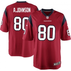 Nike Andre Johnson Houston Texans Game Jersey - Red