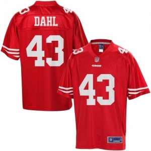 Pro Line Men's San Francisco 49ers Craig Dahl Team Color Jersey