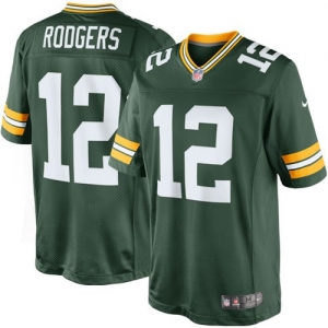 Nike Aaron Rodgers Green Bay Packers The Limited Jersey - Green