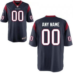 Nike Men's Houston Texans Customized Team Color Game Jersey