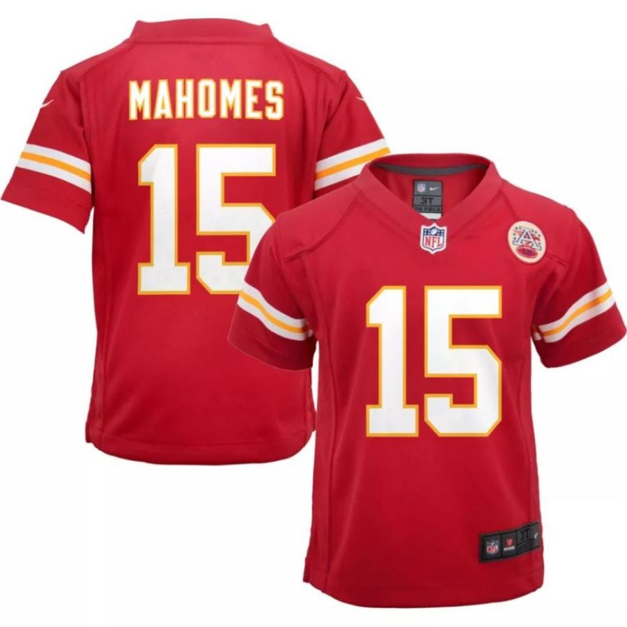 Nike Toddler Kansas City Chiefs Patrick Mahomes #15 Red Game Jer