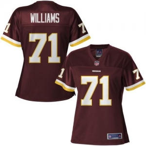 Pro Line Women's Washington Redskins Trent Williams Team Color J