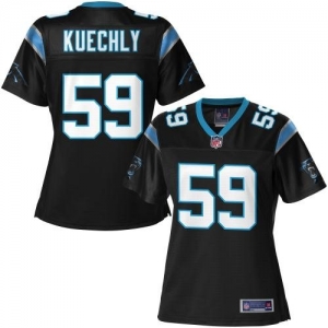 Pro Line Women's Carolina Panthers Luke Kuechly Team Color Jerse