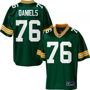 Pro Line Men's Green Bay Packers Mike Daniels Team Color Jersey