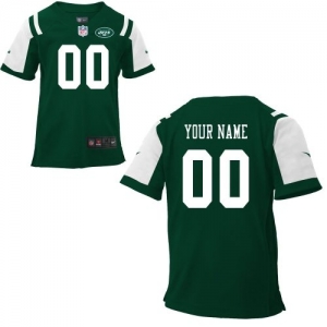 Nike New York Jets Infant Customized Team Color Game Jersey