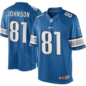 Nike Calvin Johnson Detroit Lions Youth The Limited Jersey - Lig