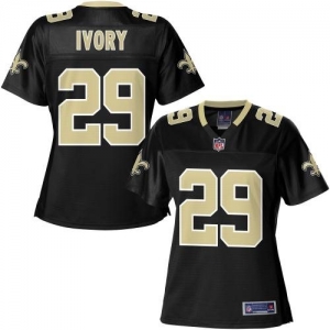 Pro Line Women's New Orleans Saints Chris Ivory Team Color Jerse