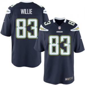 Nike Youth San Diego Chargers Mike Willie Team Color Game Jersey