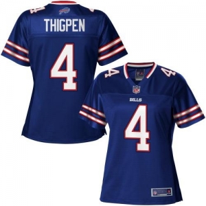 Pro Line Women's Buffalo Bills Tyler Thigpen Team Color Jersey