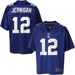 Pro Line Men's New York Giants Jerrel Jernigan Team Color Jersey