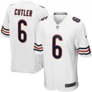 Nike Jay Cutler Chicago Bears Youth Game Jersey - White