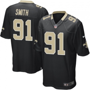 Nike Will Smith New Orleans Saints Youth Game Jersey - Black