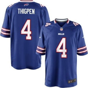 Nike Youth Buffalo Bills Tyler Thigpen Team Color Game Jersey