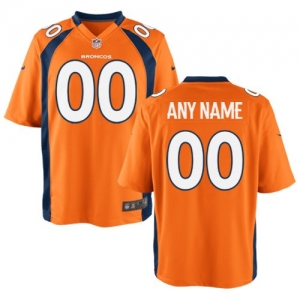 Nike Denver Broncos Youth Custom Game Jersey - Orange