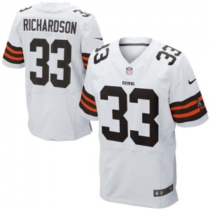 Nike Trent Richardson Cleveland Browns Elite Jersey - White