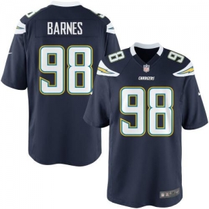 Nike Youth San Diego Chargers Antwan Barnes Team Color Game Jers