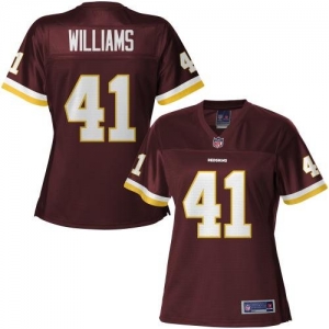 Pro Line Women's Washington Redskins Madieu Williams Team Color