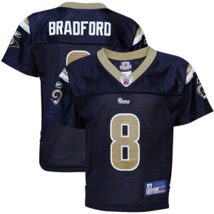 Reebok Sam Bradford St. Louis Rams Toddler Replica Jersey - Navy