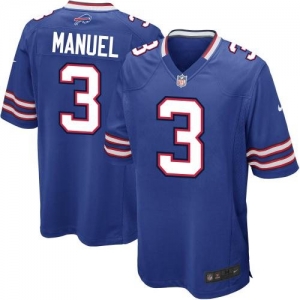 Nike EJ Manuel Buffalo Bills 2013 NFL Draft #1 Pick Game Jersey