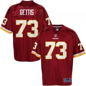 Pro Line Men's Washington Redskins Adam Gettis Team Color Jersey