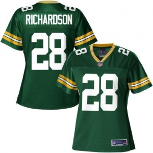 Pro Line Women's Green Bay Packers Sean Richardson Team Color Je