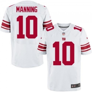 Nike Eli Manning New York Giants Elite Jersey - White