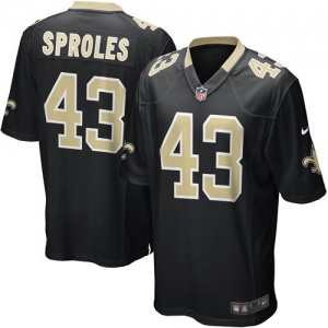 Nike Darren Sproles New Orleans Saints Game Jersey - Black