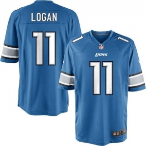 Nike Detroit Lions Youth Stefan Logan Game Team Color Jersey