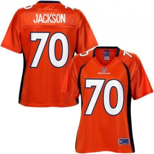 Pro Line Women's Denver Broncos Malik Jackson Team Color Jersey