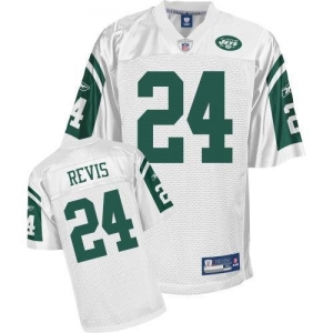 Reebok New York Jets Darrelle Revis Youth Replica White Jersey