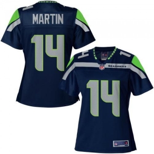 Pro Line Women's Seattle Seahawks Charly Martin Team Color Jerse