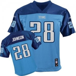 Reebok Tennessee Titans Chris Johnson Girls Replica Jersey