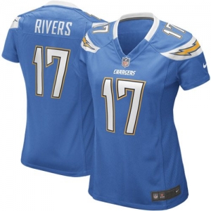 Nike Philip Rivers San Diego Chargers Womens Game Jersey - Powde