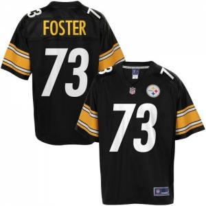 Pro Line Men's Pittsburgh Steelers Ramon Foster Team Color Jerse