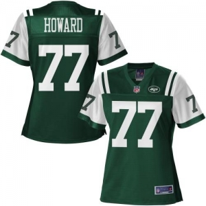 Pro Line Women's New York Jets Austin Howard Team Color Jersey