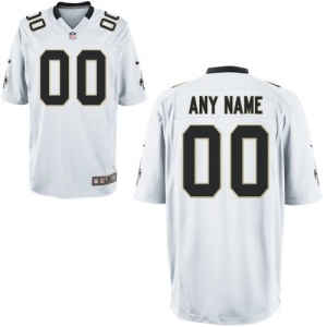 Nike Men's New Orleans Saints Customized White Game Jersey