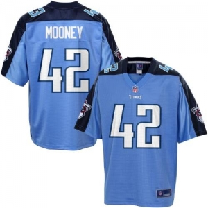 Pro Line Men's Tennessee Titans Collin Mooney Team Color Jersey