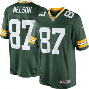 Nike Green Bay Packers Jordy Nelson Men's Team Color Limited Jer