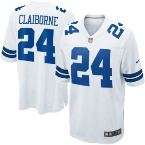 Nike Morris Claiborne Dallas Cowboys NFL Draft Game Jersey - Whi