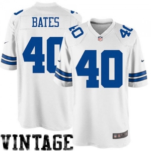 Nike Bill Bates Dallas Cowboys Legends Replica Jersey - White