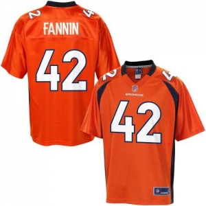 Pro Line Men's Denver Broncos Mario Fannin Team Color Jersey