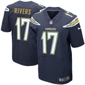 Nike Philip Rivers San Diego Chargers Elite Jersey - Navy Blue